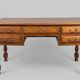 Minister's desk in oak
