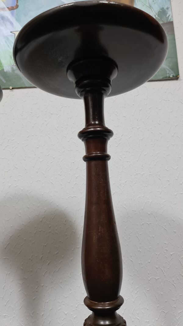 Paire de stands de pots de fleurs vintage