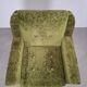 Mid-Century Czechoslovak Green Plush Armchair, 1970s