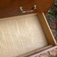 Vintage commode with tapered legs