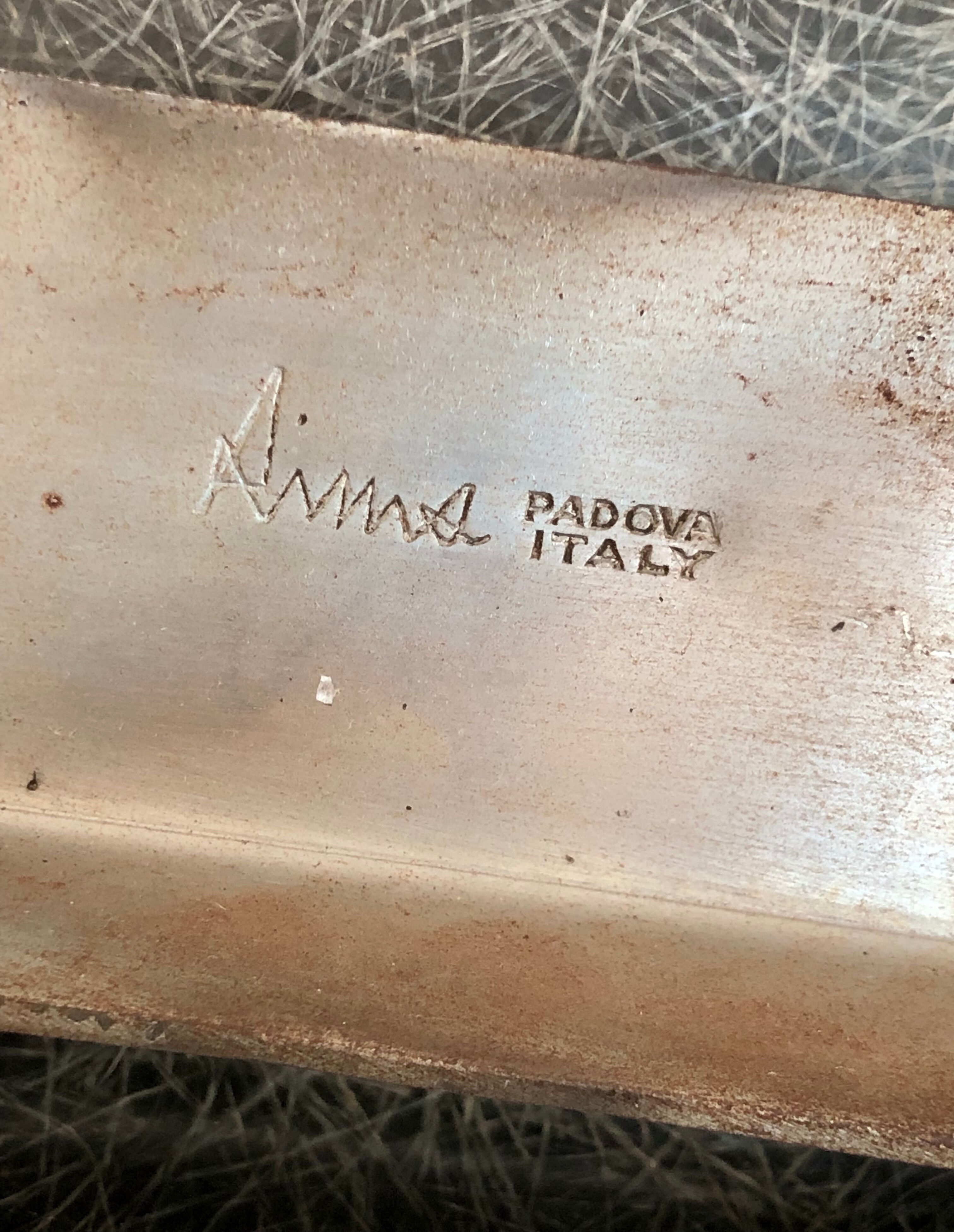 4 Alberto Roselli designer chairs, production Rima Gastone Rinaldi Italy 1960s