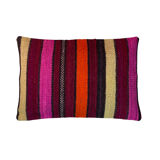 Housse de coussin en kilim turc vintage, 30 x 50 cm