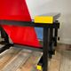 “Red and blue” lounge chair in the style of Gerrit Rietveld