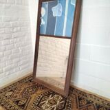 Trumeau mirror with abstract decoration