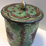 Vintage Tin Container Made in Holland 1950 Biscuit Box Candy Box