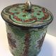 Vintage Tin Container Made in Holland 1950 Biscuit Box Candy Box