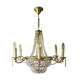 Lustre with glass tassels