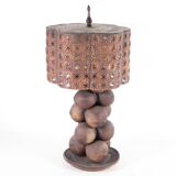 Lampe « noix de coco »