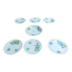 1970s porcelain dinner service