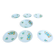 1970s porcelain dinner service