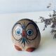Owl Mexican folk art from Tonala