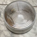 Holophane green opal vintage wall light