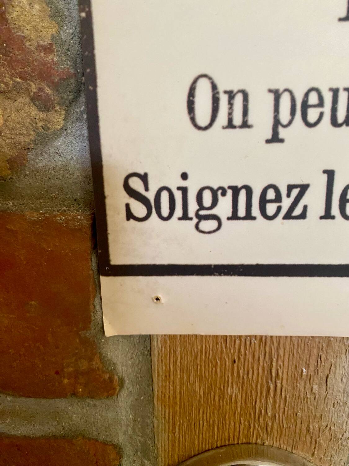 Butchery poster (reissue)