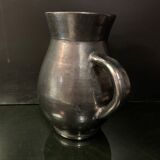 Pichet en céramique noir carafe design 1950