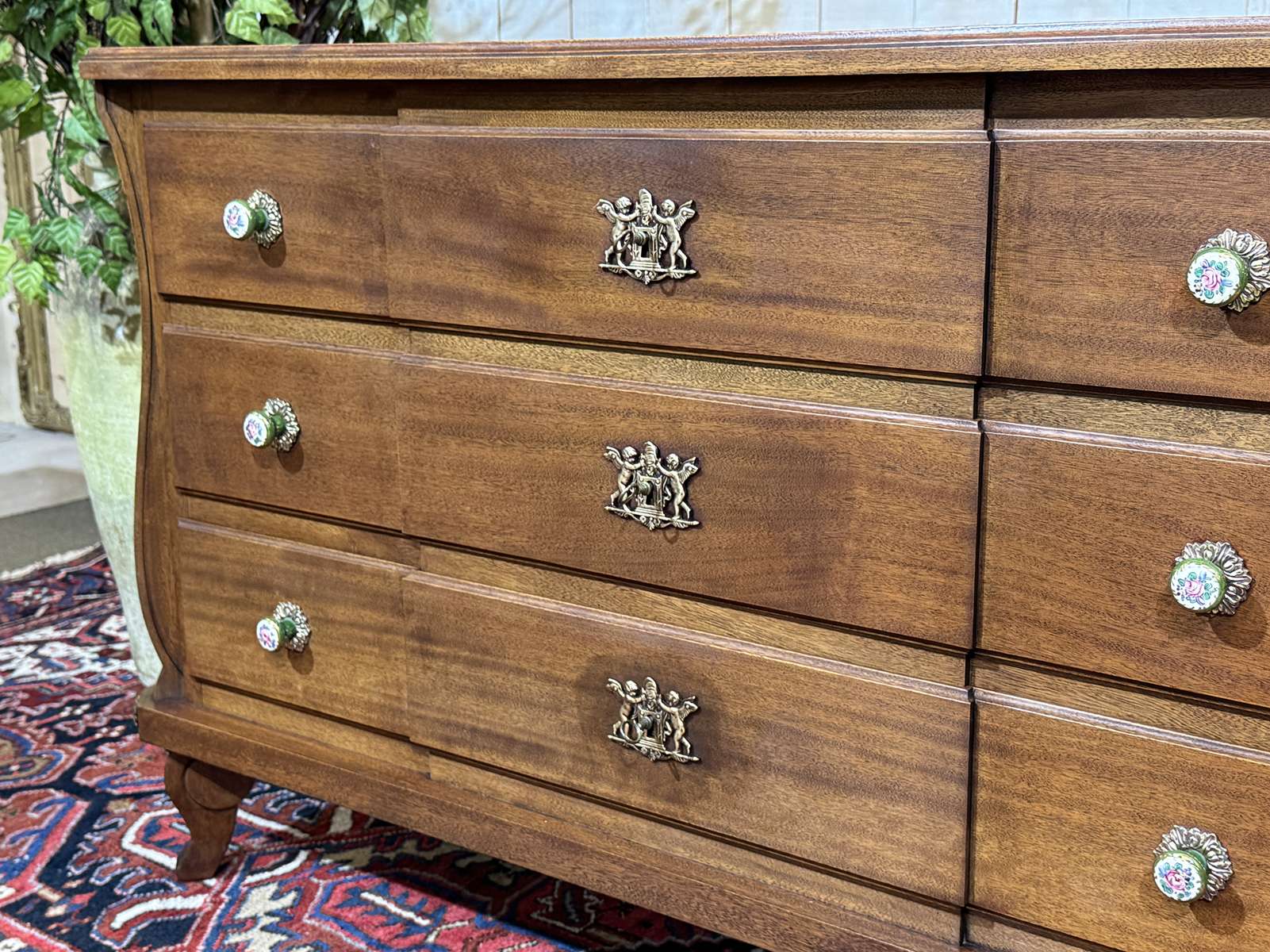 Commode en acajou des années 1950