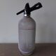 Glass Siphon and Braided Steel Mesh - Made in Czechoslovakia