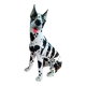Italian ceramic dog 1960s