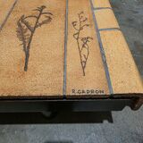 Ceramic wood coffee table CAPRON