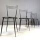 Vintage dining chairs by Calligaris, 1980s