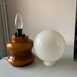 Vintage murano glass table lamp