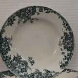 6 earthenware soup plates Moulin des Loups et Hamages