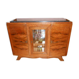Art deco buffet on marble