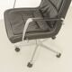 Fauteuil de bureau en cuir par Jørgen Kastholm pour Kill International