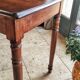 Early 20th century oak side table