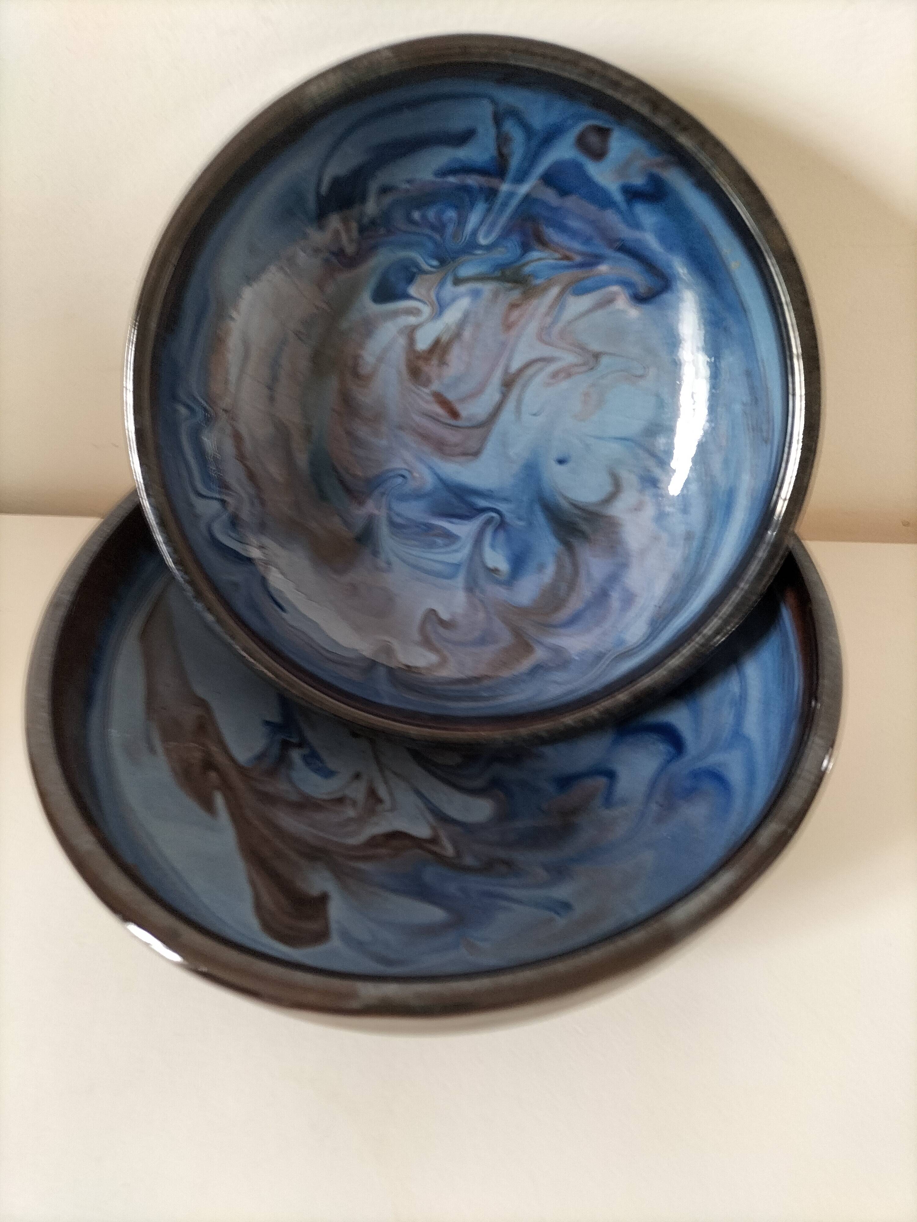 Duo de coupelles artisanales  - fait main, aparicio, espagne