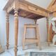 Farmhouse style solid wood desk / console / side table