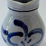 German salt sandstone pitcher decorated with stylized pampres