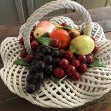 Fruit basket in dabbling