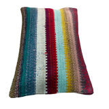 Housse de coussin vintage turque faite à la main, 30 x 50 cm