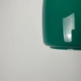 Rare green galaxy glass suspension light by Peill and Putzler 1960