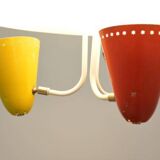 Pendant lamp from the 1950s by h. busquet for hala zeist