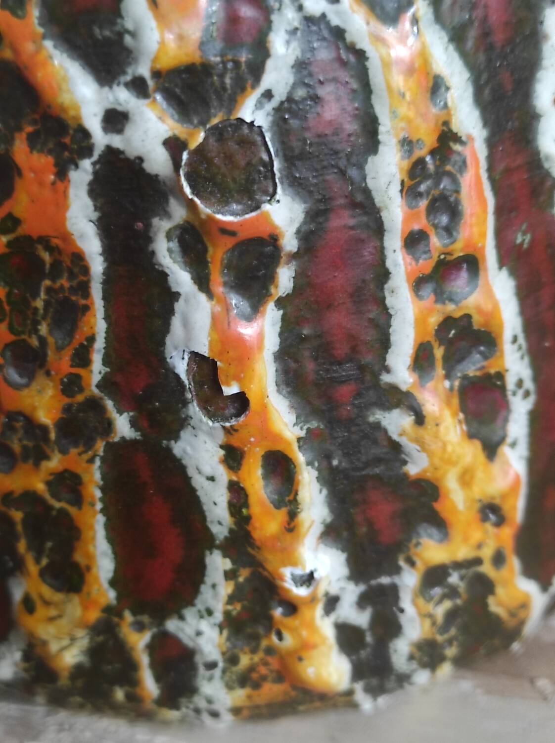Fat lava ceramics from Hungary, 1950s-1960s