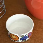 Vintage ceramic ashtray with "Acapulco" pattern – Villeroy & Boch