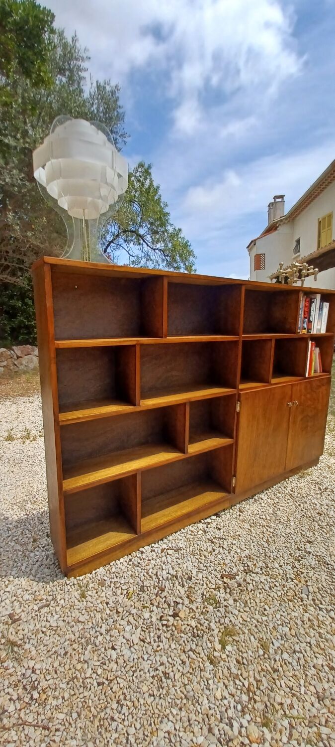 Scandinavian open bookcase vintage 1950s open bookcase