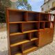 Scandinavian open bookcase vintage 1950s open bookcase
