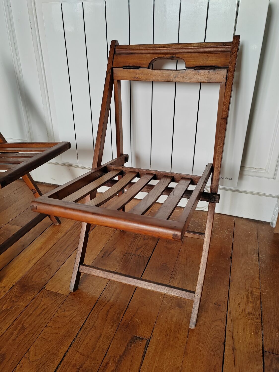 Folding boat chair from around 1920