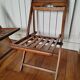 Folding boat chair from around 1920