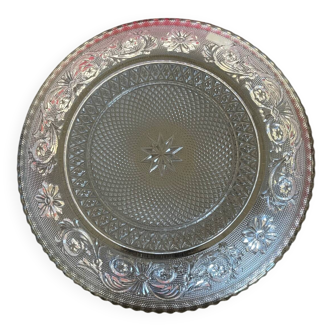 Baccarat crystal plate Arabesque model