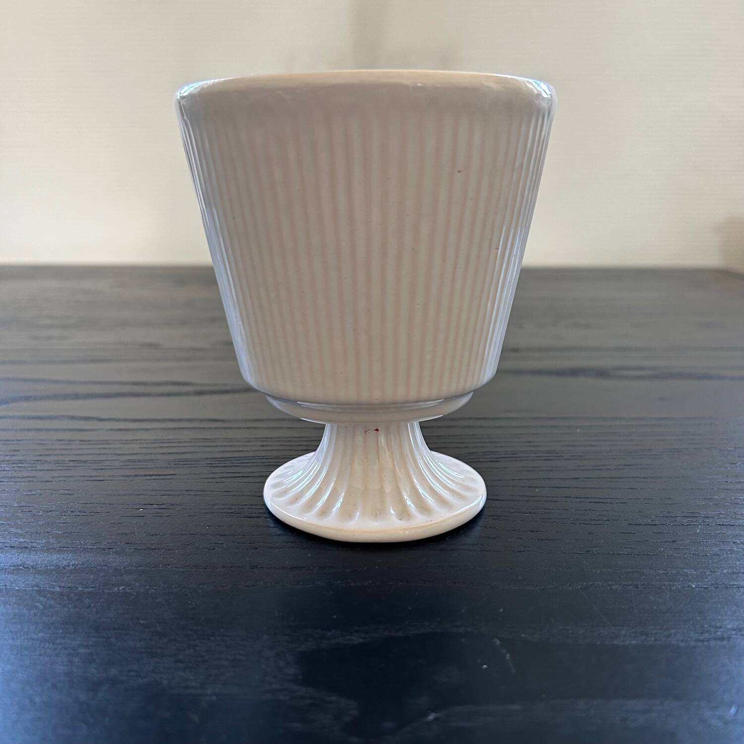 White Scandinavian vase