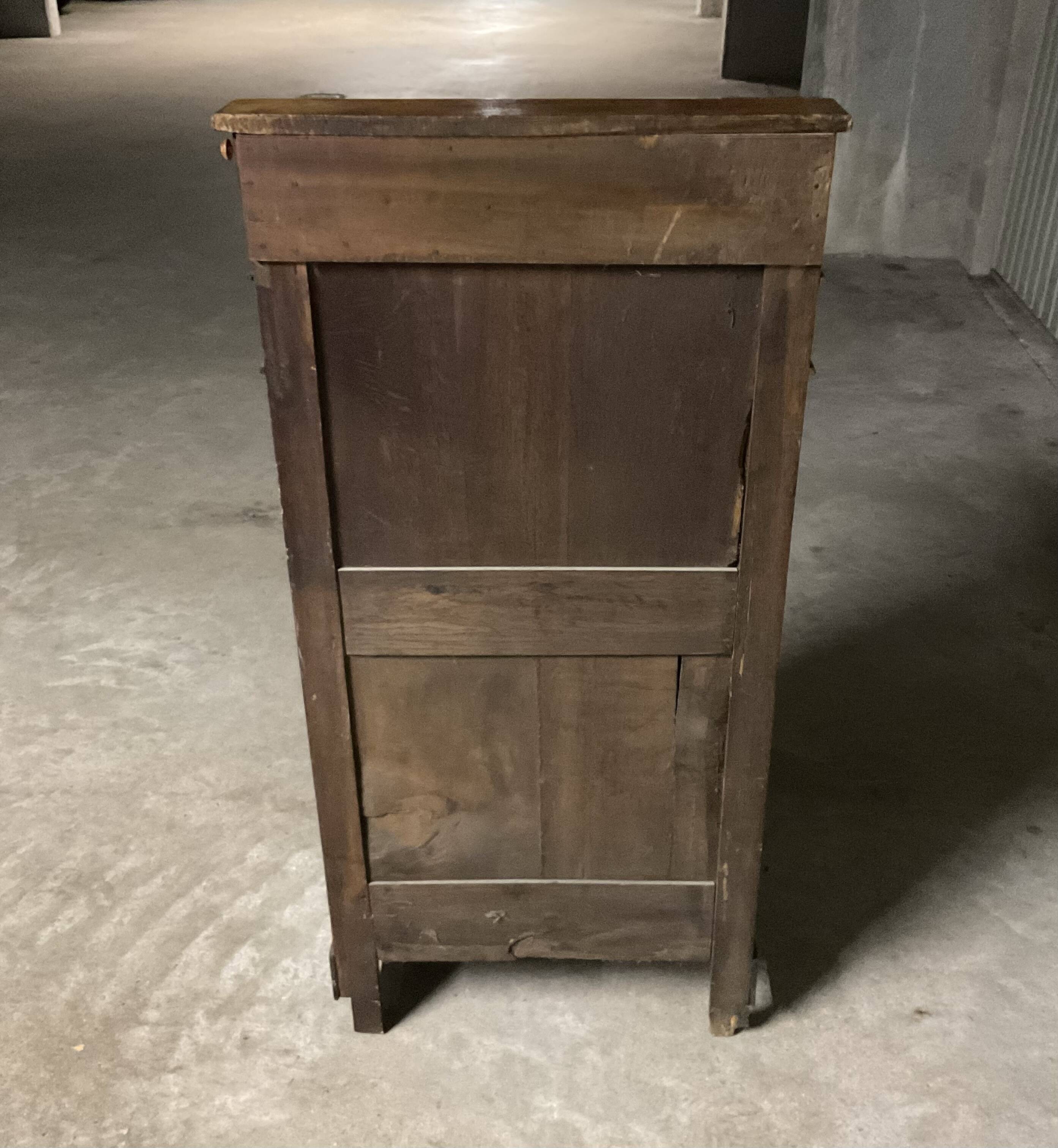 Notary desk, 19th century Restoration period.