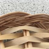 Cheese platter or vintage wicker cake dish