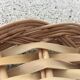 Cheese platter or vintage wicker cake dish