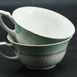 Set of 2 porcelain cups