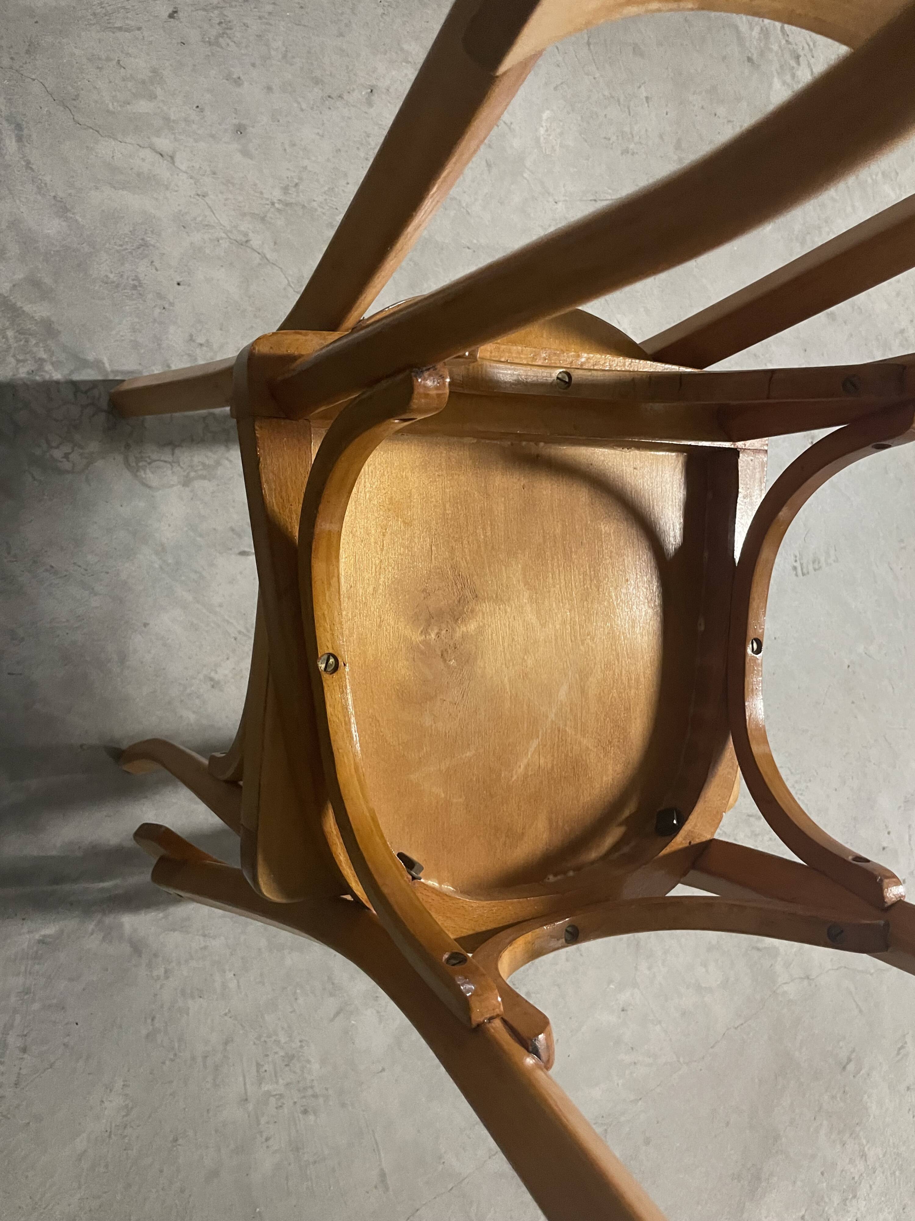 Chaises de bistrot Baumann