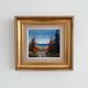 Vintage original landscape oil painting