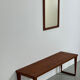 Danish teak hallway set by Kai Kristiansen 1960s